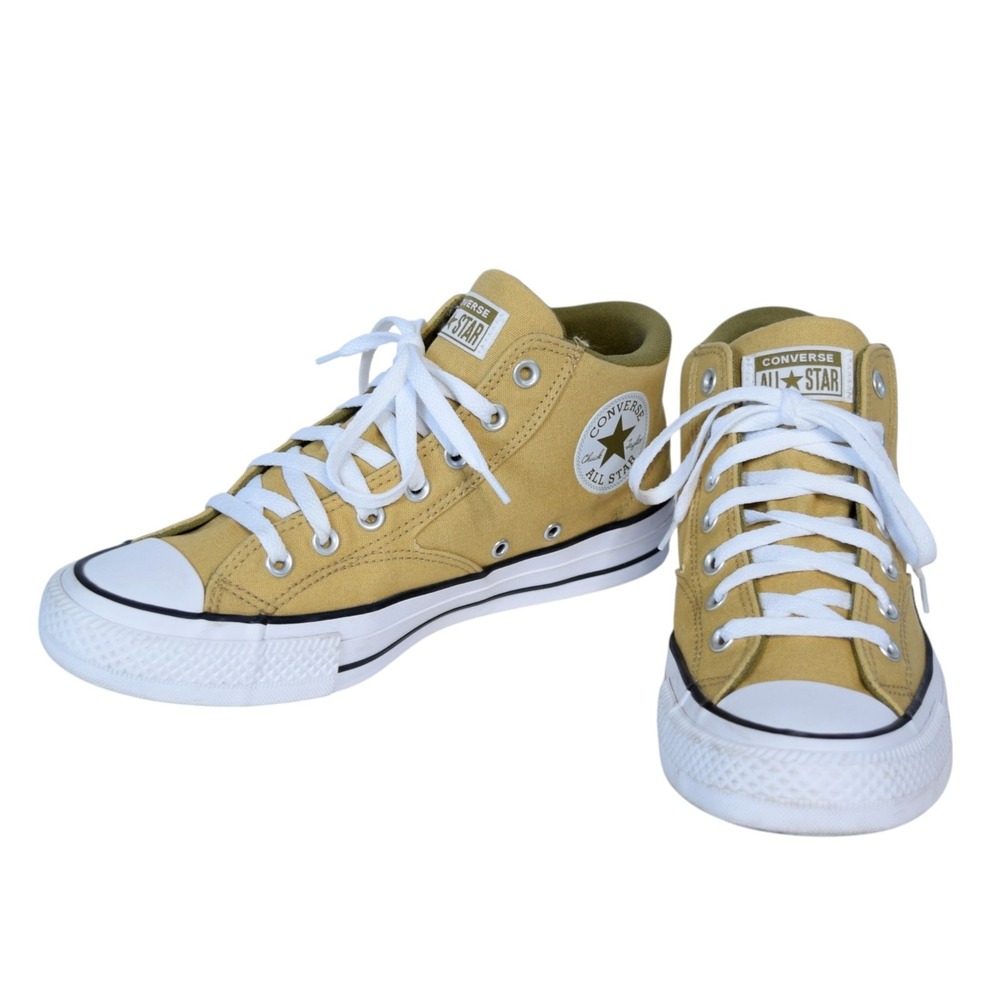 Converse Chuck Taylor Malden Street Mid Dunescape Mustard Yellow Men 9.5 A04469F